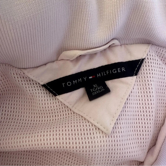 Y2K Tommy Hilfiger Baby Pink Windbreaker Jacket - Picture 7 of 13